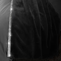 Kožešinová deka EMINA 130x220cm ANTRAZIT, Rita Ora